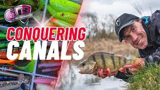 Sam Edmonds Lure Fishing for Canal Predators using Drop Shot and Jigs | Perch, Zander and Pike!