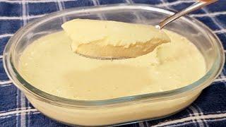 NO SUGAR, NO FAT, 4 INGREDIENTS and LOW CALORIES! - No Heavy Cream or Condensed Milk