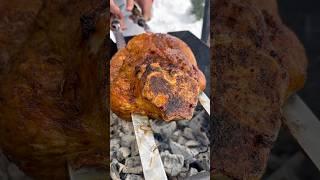 Решил приготовить такой кусок мяса  на шампурах))) Ох и знатно УСТАЛ )))