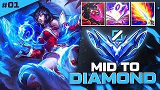 Ahri Gameplay Guide | Unranked To Diamond #1 | Build & Runes | League of Legends