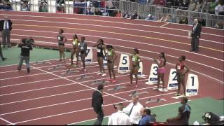 105th Millrose Games - Castlin sets Armory Record in Womens 60m Hurdles