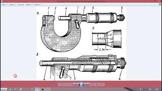 Принцип работы микрометра Част1 Метрическая резьба