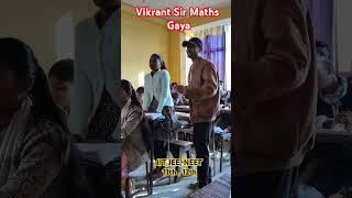 Vikrant Sir Maths, Gaya l Vikranta institute, Gaya l IIT JEE, NEET 11th, 12th #shorts #trending #yt