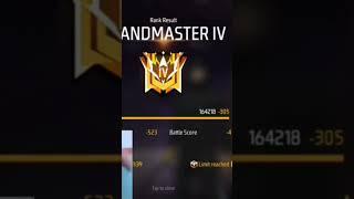 free fire Grandmaster minus/PRINCE YT