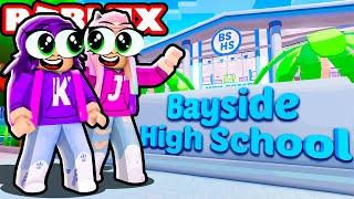 We went to Bayside High School! | Roblox