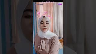 2021 AWEK BIGO LIVE RARA MAN1S CANT1K WH1TE HIJAB STYLE 05 1284  HIJAB REFERENSI 2021