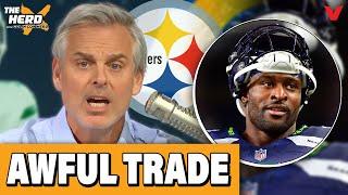 Colin Cowherd says D.K. Metcalf makes NO SENSE on Steelers after Seahawks trade | THE HERD NFL