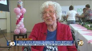 Local woman who was among first women in Army Auxiliary Corps turns 100