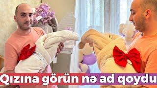 "Şirin"in yeni doğulan qızı ile ilk görüntüsü - Adını görün nə qoydu