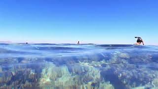 GH010832 Swim with me on #swimTV in Crystal Clear waters of the Red Sea, Eel Garden, Dahab