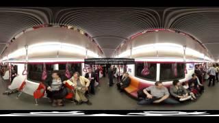 Ride a North Korean subway in 360º