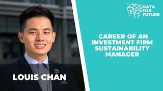 57 : Career of an Investment Firm Sustainability Manager | Louis Chan, Golden Energy and Resources