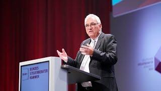 DEUTSCHER STEUERBERATERKONGRESS 2022: Eröffnungsrede von BStBK-Präsident Prof. Dr. Hartmut Schwab