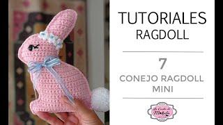  TUTORIAL MINI CONEJO DE PASCUA RAGDOLL AMIGURUMI  | Amigurumi Ragdoll Easter Mini Bunny