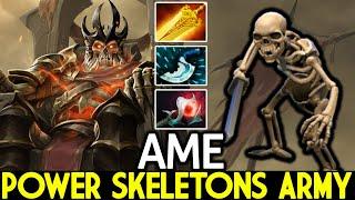 AME [Wraith King] Powerful Skeletons Army Insane Plays Dota 2