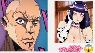 Anime vs Reddit (the rock reaction meme) | Naruto shippuden #3