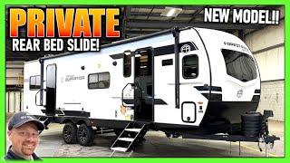 NEW RV • Private Bed Slide & Front Kitchen w/CAMP SIDE Windows! 2025 Surveyor 275FKBS Travel Trailer