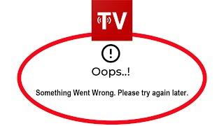 How To Fix ViNTERA TV App Oops Something Went Wrong Please Try Again Later Error