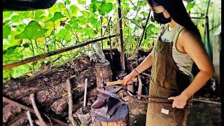 Making a Persian Blade Knife from a Tractor Plow