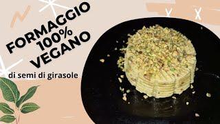 FORMAGGIO 100% VEGANO DI SEMI DI GIRASOLE Facile e delizioso! #056 #plantbased