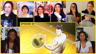 [GIRLS REACT] Razor meets Gon | HxH Ep 69 Girl Reaction Mashup