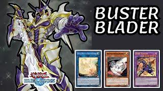 BUSTER BLADER DECK DUEL LINKS RANKED DUEL & DECKLIST [YU-GI-OH! DUEL LINKS]