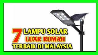 7 Lampu Solar Terbaik di Malaysia 2024