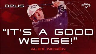 Alex Noren Puts the New Opus Wedges to the Test