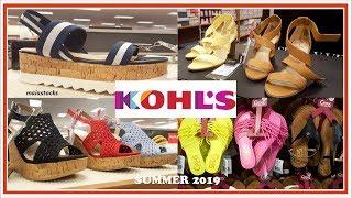 #KOHLS SHOP WITH ME #Summer2019 SHOES and SANDALS I Simply Vera, Skechers, Clarks