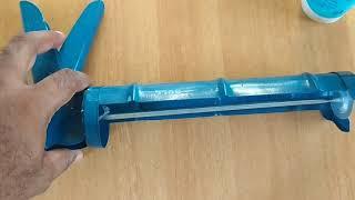 How to use Fevi Seal Silicone Sealant and Silicone gun