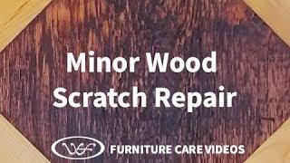 Minor Wood Scratch Furniture Repair | Reclaimed Wood Furniture