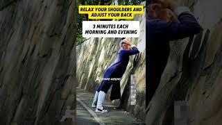 Relax your shoulders and tone your back #martialarts #health #qigong #taichi