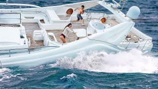 Des Idiots Sur un Bateau Filmés