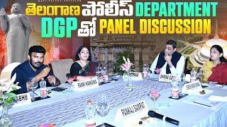 తెలంగాణ పోలీస్ DEPARTMENT DGP గారి తో | Round Table Tourism and Police | Ravi Telugu Traveller