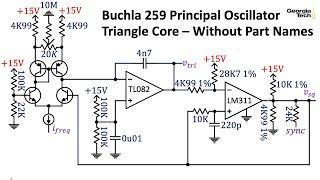 ECE4450 L12: Voltage Controlled Oscillators: Triangle Cores; Buchla 259 (Analog Circuits for Music)