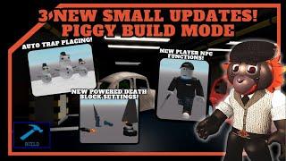  | 3 Small Updates Added Into Piggy: Build Mode!