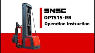 SNSC Man-up Tri-lateral forklift truck