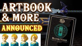 Whoa! Artbook, Soundtrack, & Replica Master Sword Announced for Anniversary of Zelda TotK!
