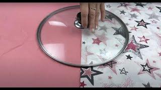  CHRISTMAS GIFT OF TWO FABRIC CIRCLES   DIY sewing for beginners