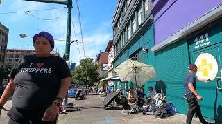 Canada's #1 Shitshow Horror Nightmare Overdose Genocide Hood cuz Genocide Continues DTES Vancouver 