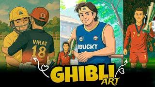 How To Make Studio Ghibli Style Image FREE | Viral Trend Explained | Ghibli Image in Chatgpt | Hindi