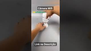 Lâmpada câmera de vigilância sem fio 5g wifi visão noturna