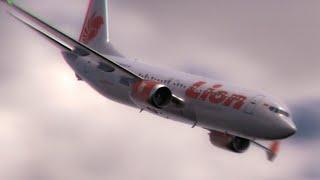 Lion Air Flight 610 - Crash Animation