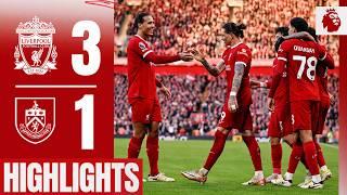 Tiga Header Memenangkannya! Jota, Diaz dan Darwin Nunez | Liverpool 3-1 Burnley | Highlight