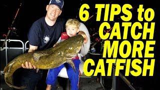 6 Tips to Catch More Catfish - How to Catch Catfish Tips & Tricks.