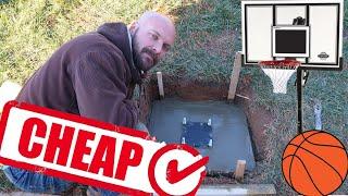 How to Install In-Ground Basketball Hoop YOURSELF & SAVE MONEY