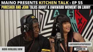 PHRESHER AND HIS WIFE JENN TALK LOVE AND HIP HOP WITH MAINO ON KITCHEN TALK (SNIPPET)