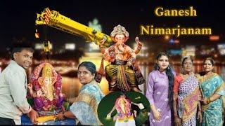 bye-bye Ganapathi  Ganapathi nimajjanam special vlog