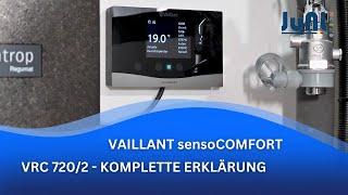 Erklärung Einweisung in die Regelung/ Steuerung Vaillant Wärmepumpe sensoCOMFORT VRC 720/2 Teil 5