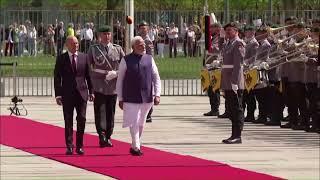 PM Shri Narendra Modi receives ceremonial welcome in Berlin, Germany | BJP Live | PM Modi